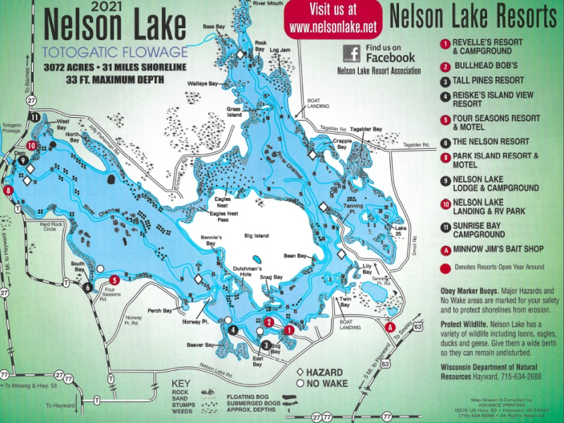 nelson_lake_wisconsin_map